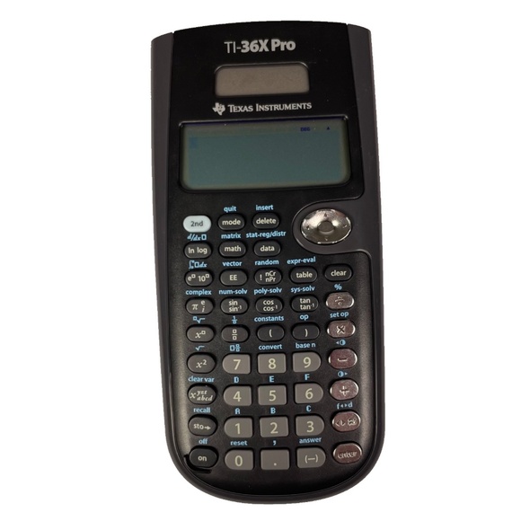 Texas Instruments TI-36X Pro Scientific Calculator Cover & Reference Card Tested - Picture 2 of 8